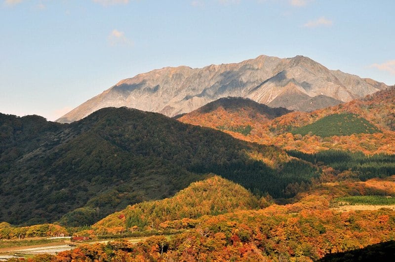 Mount Diasen, Japan