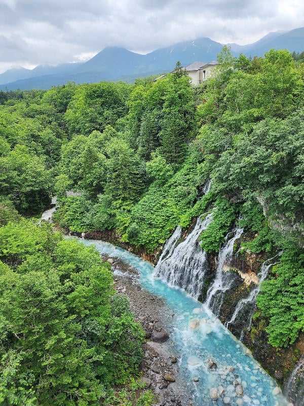 Shirahige Falls in Summer