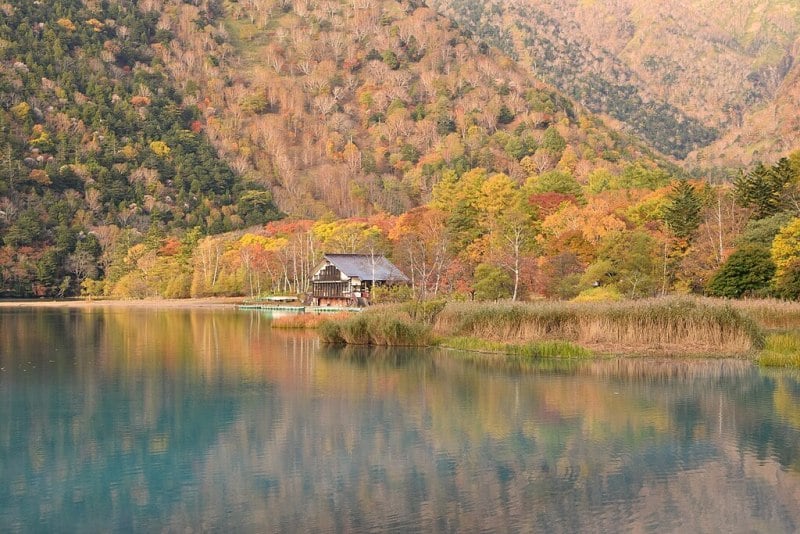 Nikko's autumn landscape