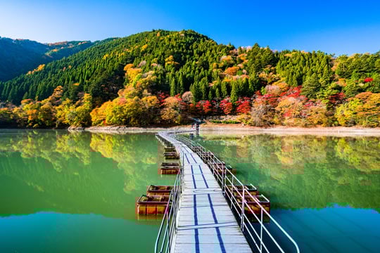 Lake Okutama, Japan
