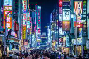 Kabukicho at Night