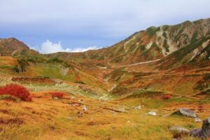 Murodo in early October, Japan