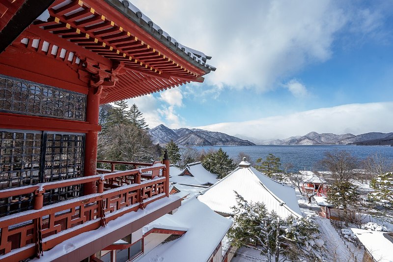 Where to See Snow Near Tokyo 5 Shrine in Nikko during winter